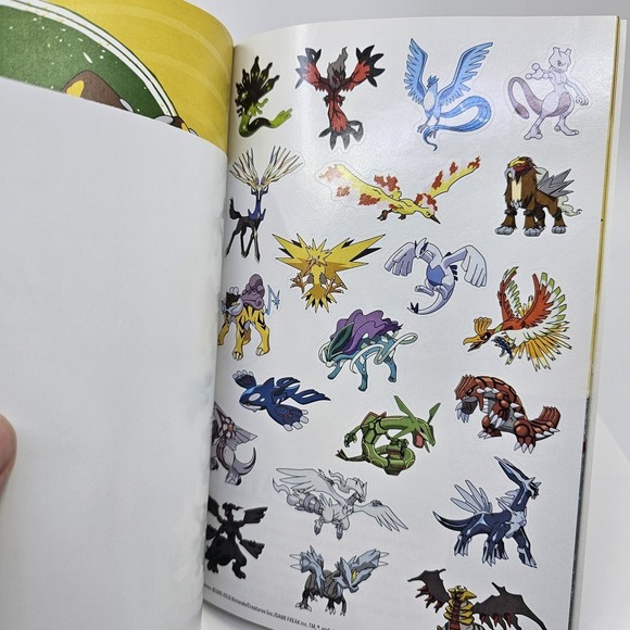 Stickers! Pokemon: Official Guide To Legendary And Mythical Pokémon W/ Poster - Picture 4 of 5